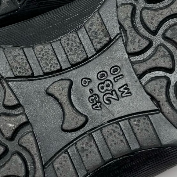 Birkenstock Ges Gesch Mens Rubber Slip On Clogs Black Size 10 - Picture 5 of 7